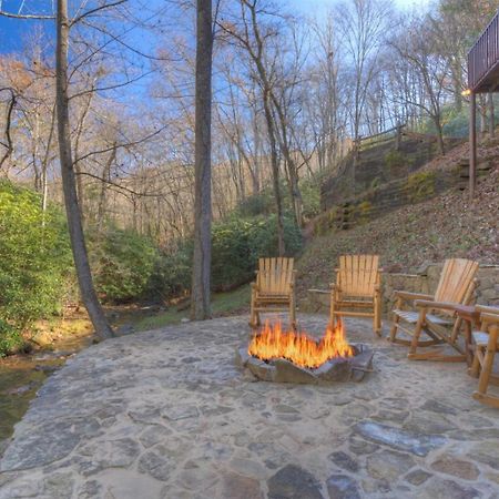 Rushing Waters - Creekside Cabin In North Ga Blue Ridge Eksteriør billede