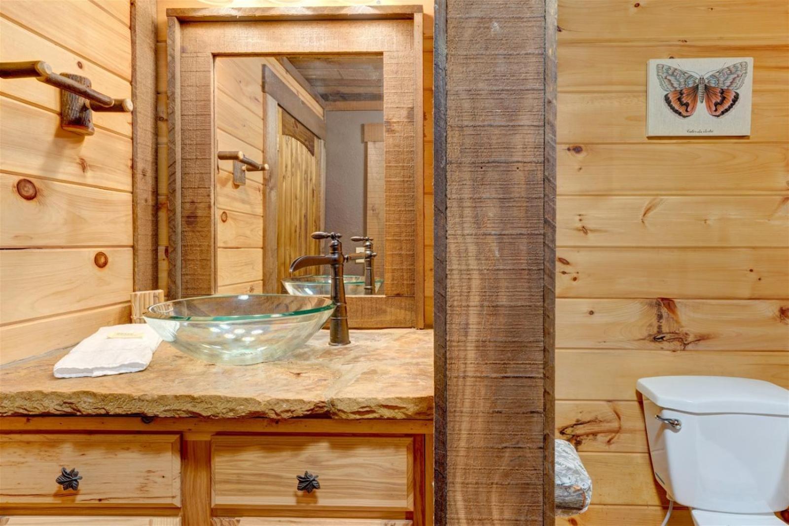 Rushing Waters - Creekside Cabin In North Ga Blue Ridge Eksteriør billede