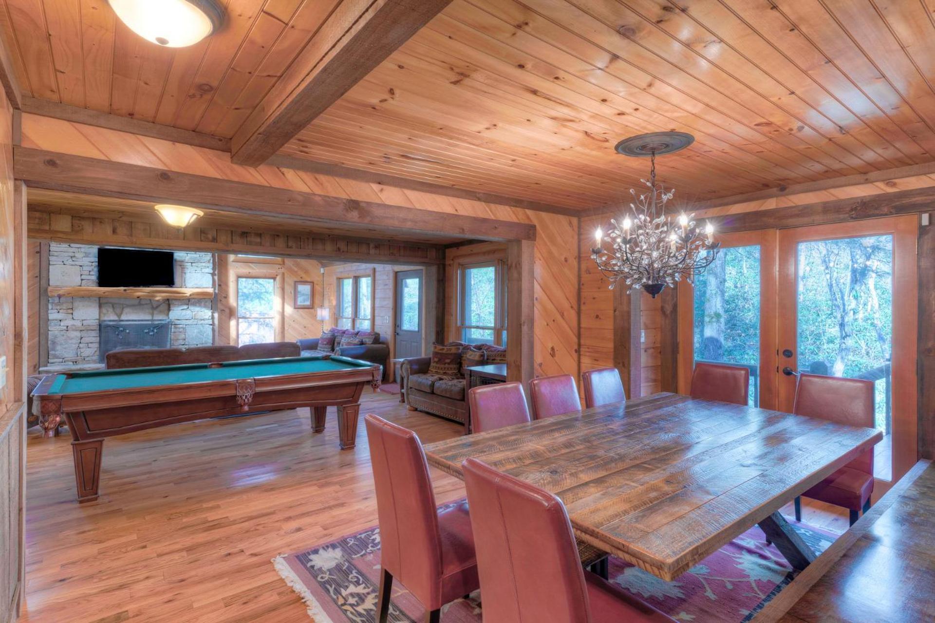 Rushing Waters - Creekside Cabin In North Ga Blue Ridge Eksteriør billede