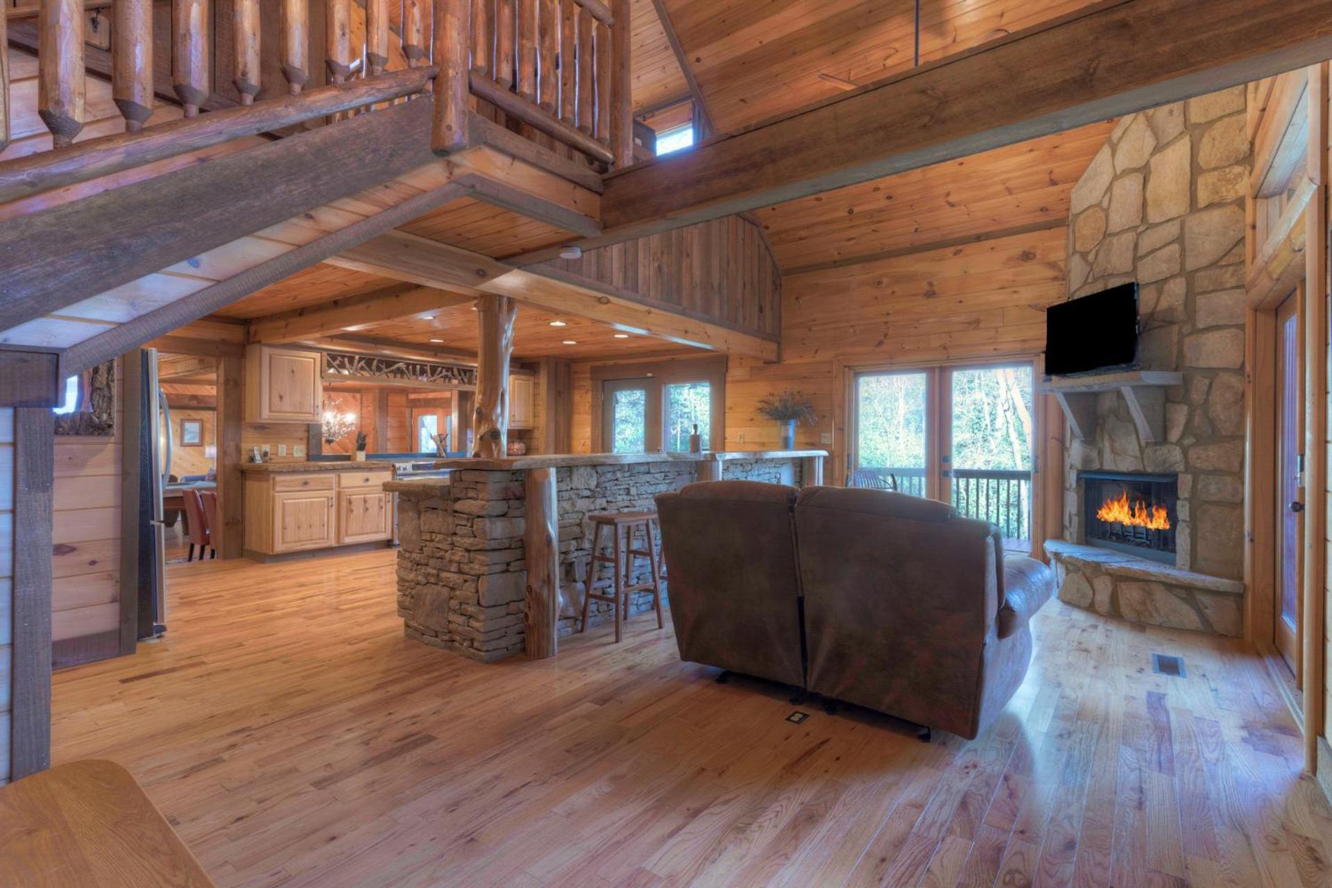 Rushing Waters - Creekside Cabin In North Ga Blue Ridge Eksteriør billede